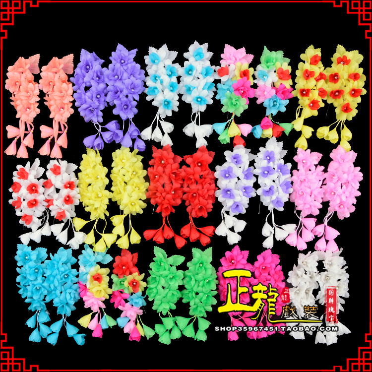 上街小姐鬓花头饰小花头花 好六朵