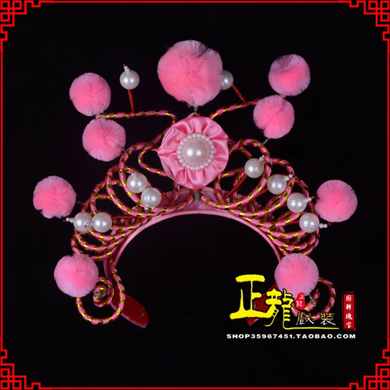 上街穆桂英花木兰盔帽 女兵额子