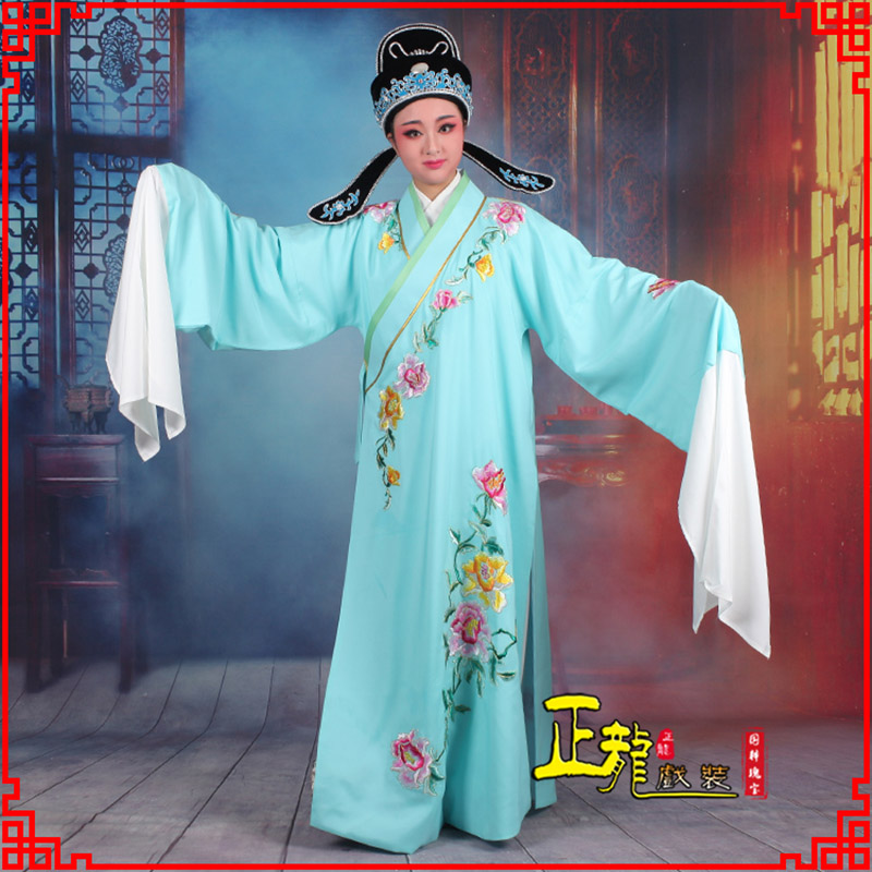 上街梁祝小生褶子道袍 吴素英版小生衣