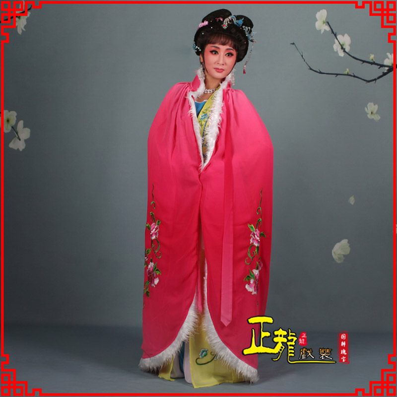 上街小花旦绣花斗篷 花旦披风