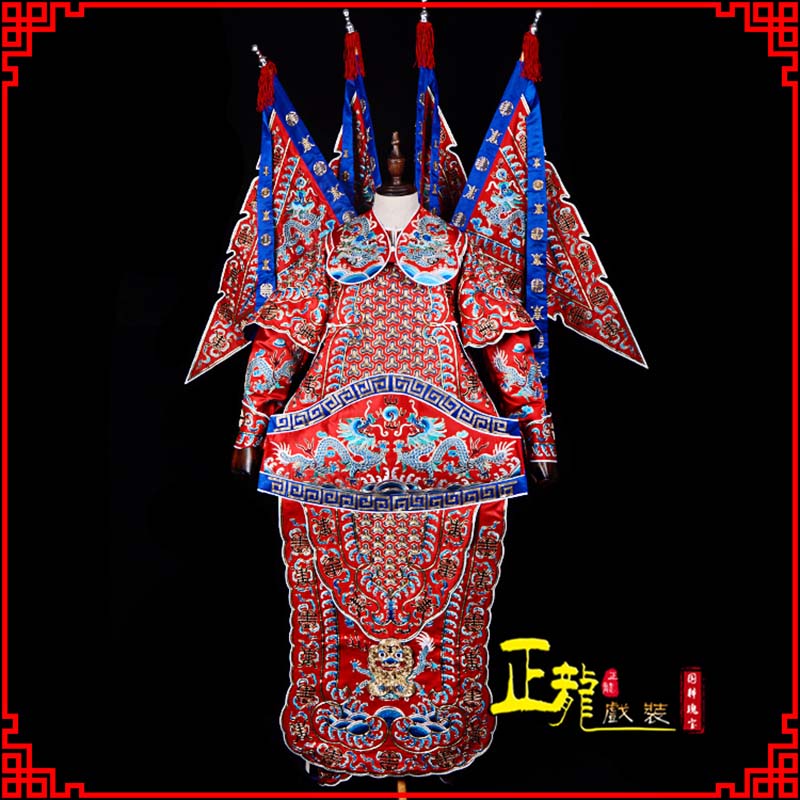 上街武生戏服戏曲武将靠